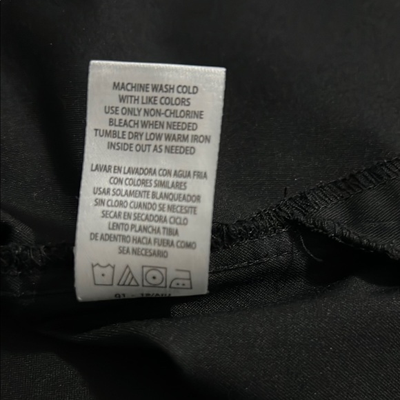 Purple Label by Healing Hands - Women's Black scrub jacket, size M - Picture 8 of 8